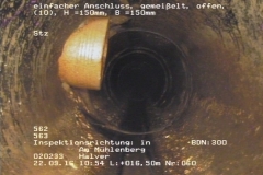 Einragender Stutzen