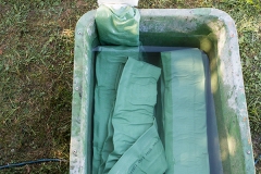 Zwischenlagerung im kalten Wasserbad